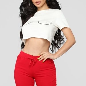 37. Nip Slip Tee - Off White